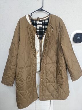 Woolrich Quilted Utility Jacket + Sherpa Vest | 2-in-1 | Size XL | NWOT